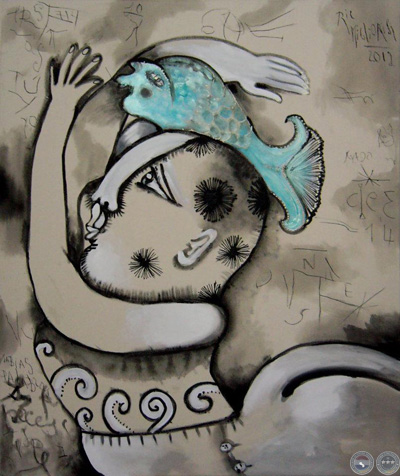 OBRAS (MUY) RECIENTES, 2012 - DIBUJOS DE RICARDO MIGLIORISI